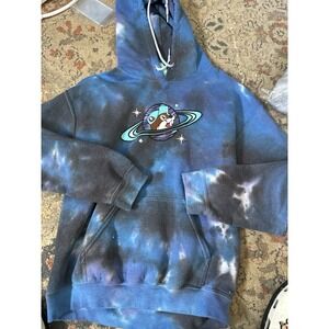 Buc-ee's Tie Dye Hoodie To Buc-ee's and Back Beaver Graphic Sweatshirt Size M